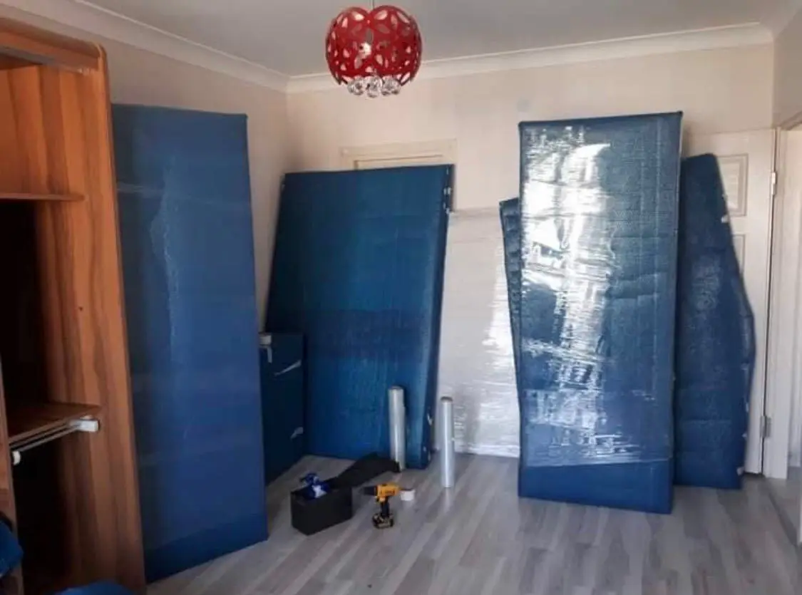 Beylikdüzü nakliyat: mavi paketli dolaplar